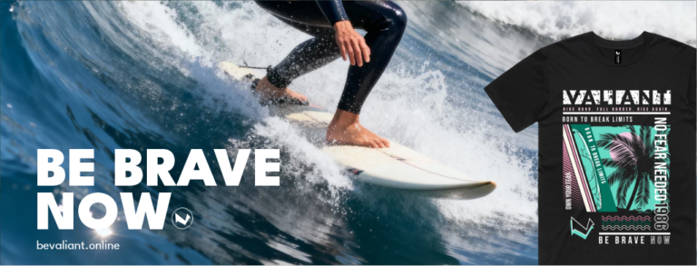 Be Valiant remera Surf